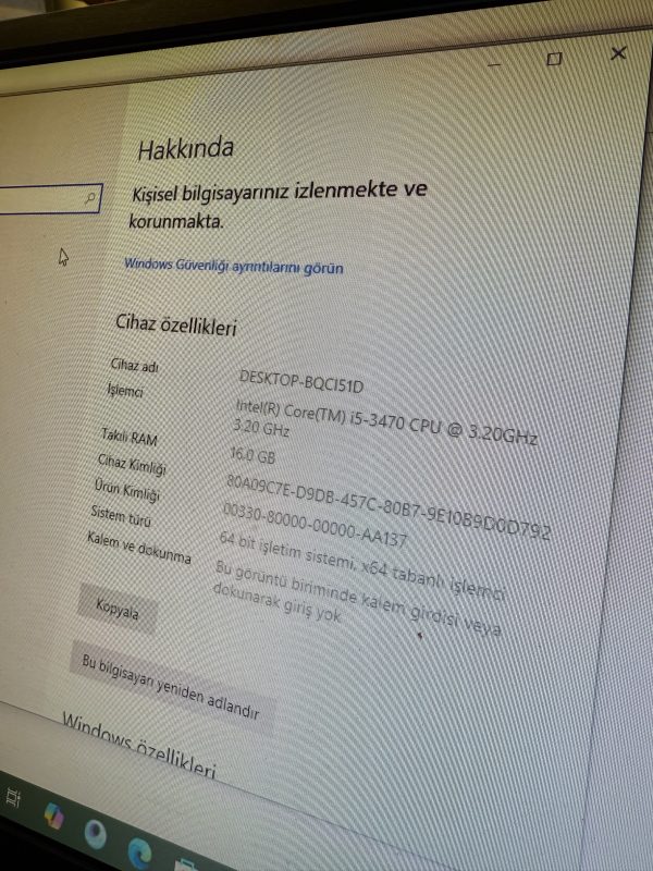 ZEİRON MASA ÜSTÜ FULL
